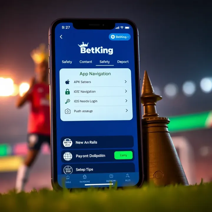 Android smartphone showing installation screen for BetKing Aviator APK with security notifications