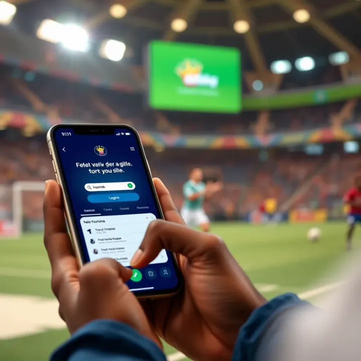 Secure Payment Methods for Basketball Betting in Nigeria Mobile device showing secure payment options for online basketball betting