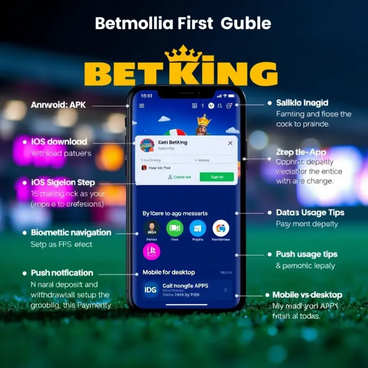 Secure transaction screen for deposits and withdrawals on Betking mobile platform