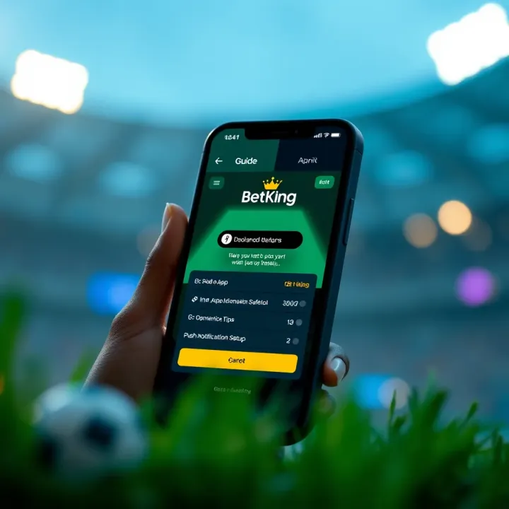 Football betting interface showing live odds and options on a digital device