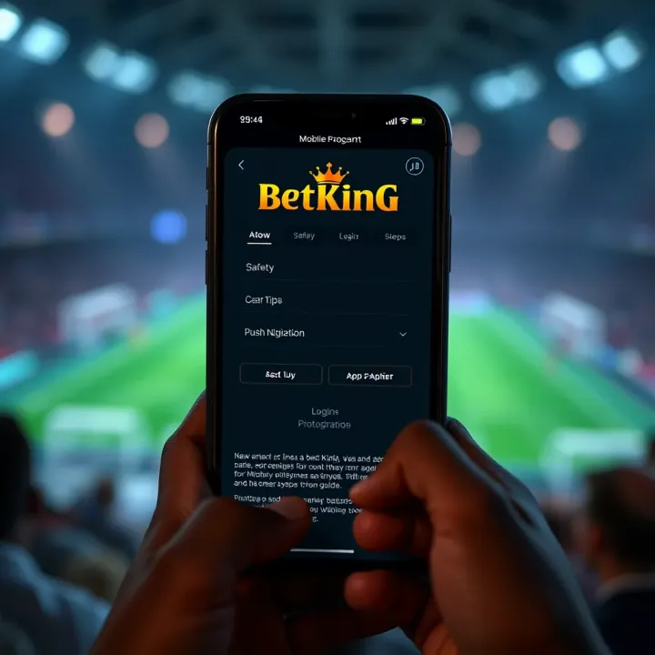 User interface showing BetKing platform's free play option for the Fishin Frenzy game with visible game controls and playful graphics