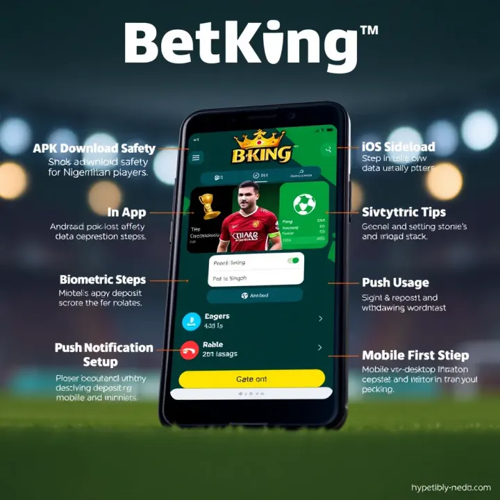 Mobile phone displaying BetKing sports betting interface with GTBank logo