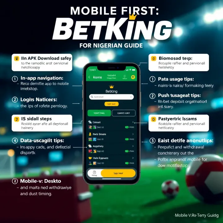 BetKing mobile app showing live football betting odds and promotional offers
