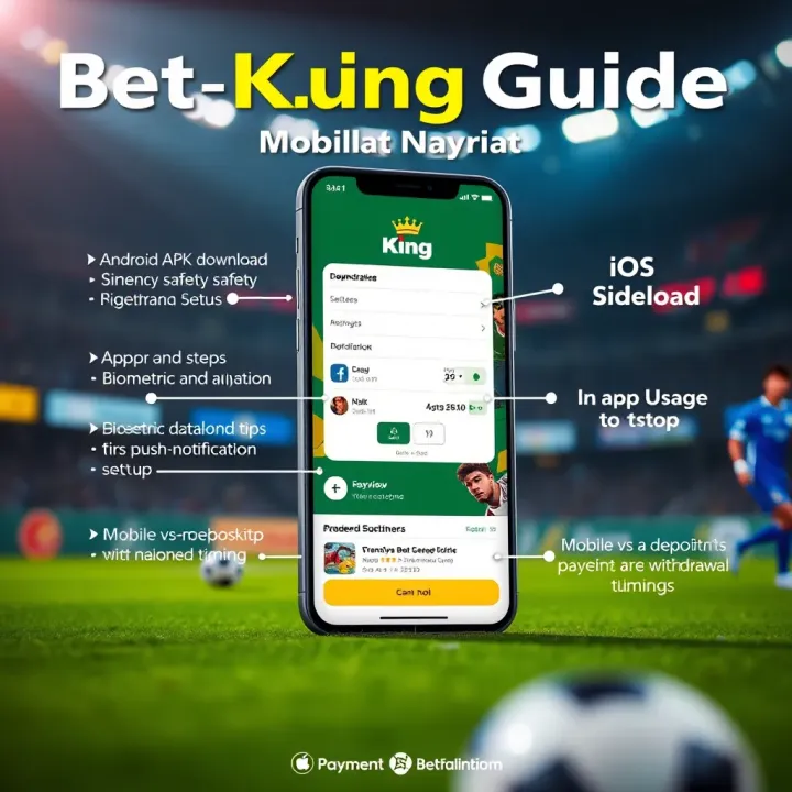 Secure mobile device with lock icon symbolizing account protection on BetKing app