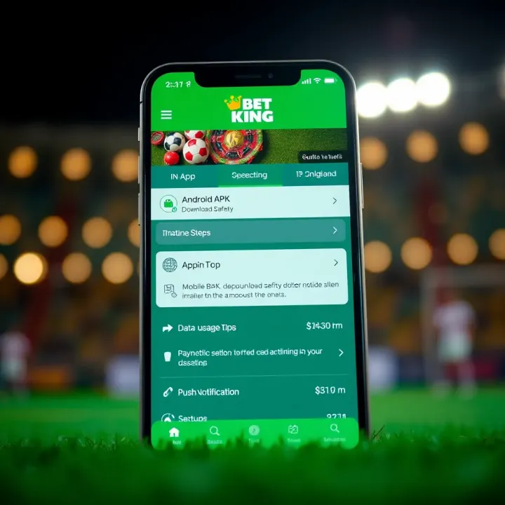 User registering an account on Betking mobile app in Nigeria