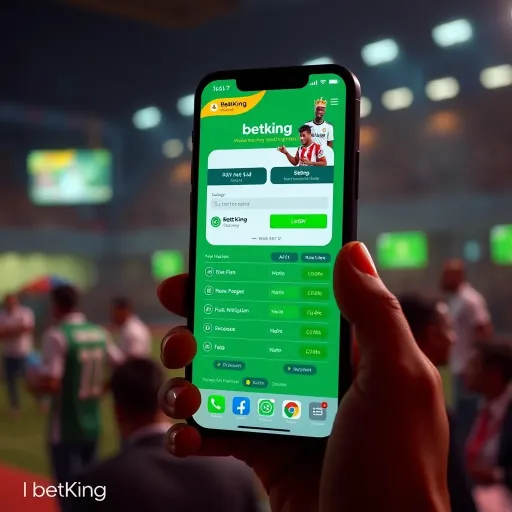 Safe and Smart Fund Management for Betting on BetKing Secure and responsible online betting on BetKing with digital wallet and currency symbols