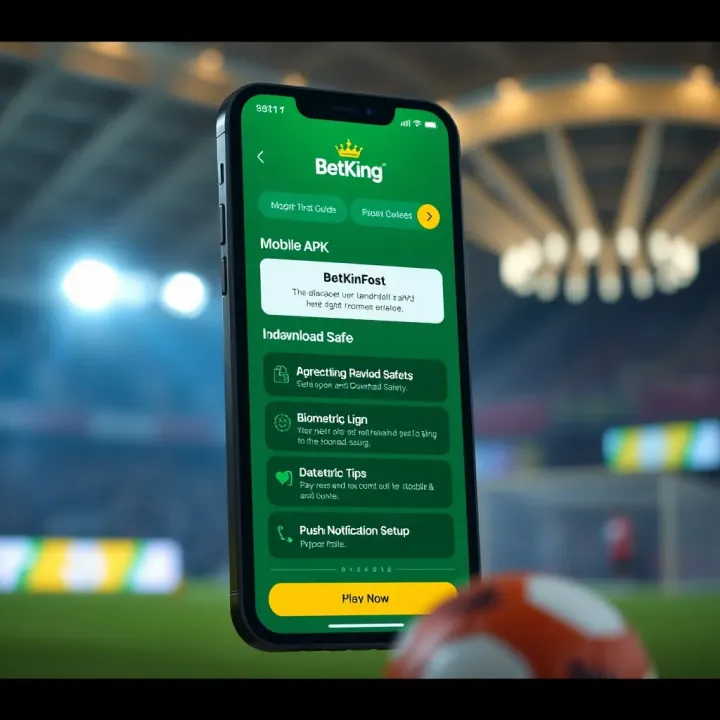 Interface displaying various pre-match betting markets on BetKing platform