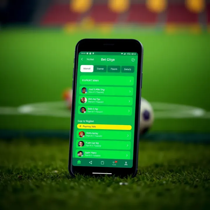 BetKing logo displayed on a digital betting platform interface in Rwanda