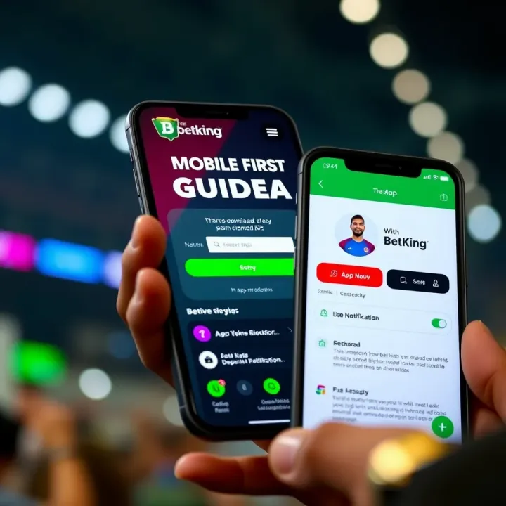 User interface of BetKing displaying various payment methods available for Nigerian punters