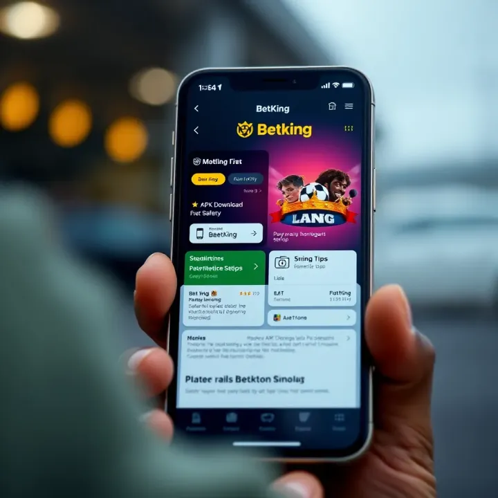 Ilot Bet app interface showing sports betting options on a smartphone screen
