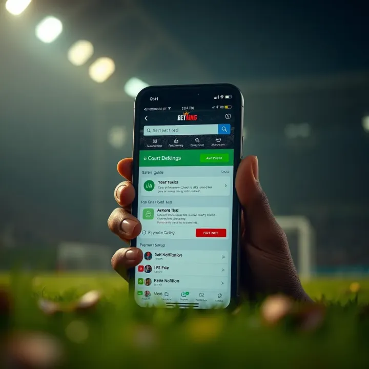 Secure Betting and Registration on Betking Old Site Secure online betting environment with registration and login options for Nigerian users