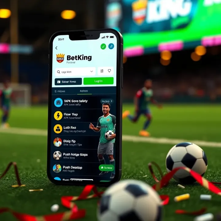 A digital interface showing BetKing Loyalty Points accumulating with colorful icons representing rewards and bonuses