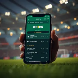 Analysis and Insights of BetKing Rocketman Predictor Graph showing predictive analytics for sports outcomes on digital interface