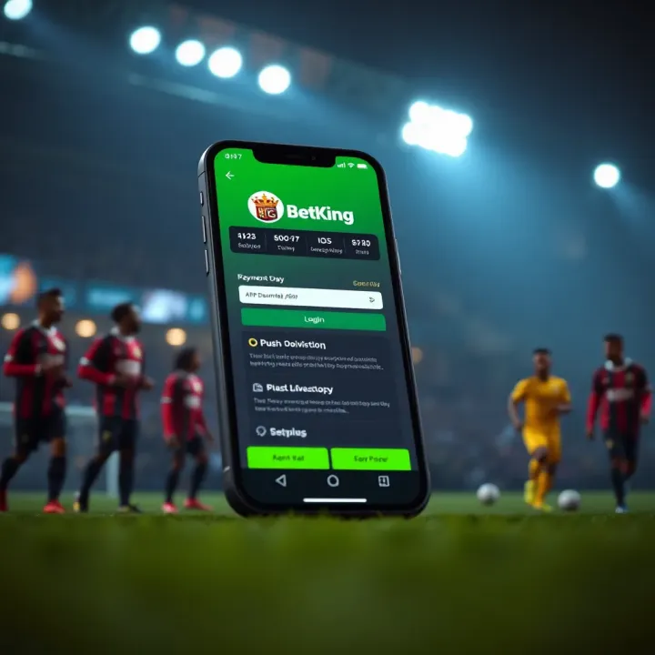 Mobile device displaying Betking Shop.com sports betting interface with Nigerian currency symbols